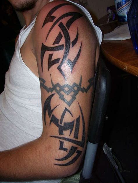 28 Awesome Tribal Arm Tattoos