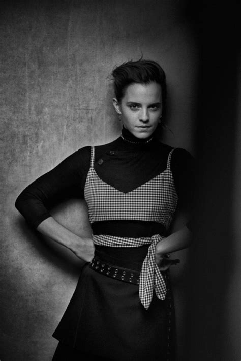 Emma Watson Stars In Interview Magazine Reveals What She Does For Fun