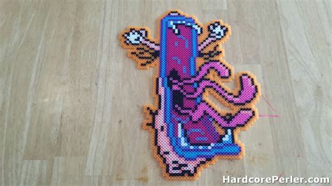 Hama Beads Patterns Beading Patterns Ahh Real Monsters Peler Beads