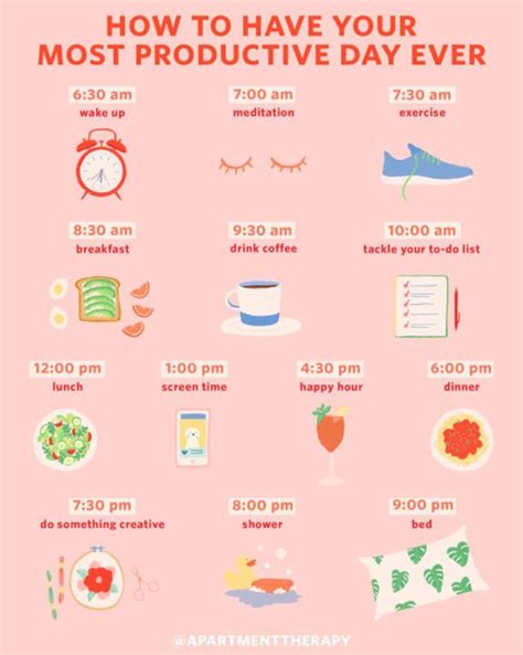 This Productivity Guide And Schedule Is The Best Way To Be Your Most Productive Self These Tips