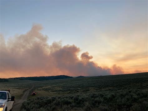 Goose Fire South Of Ennis Continues To Burn Explore Big Sky