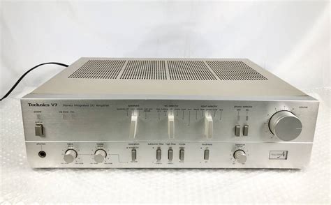 technics su v7 stereo integrated dc amplifier manual used tested japan ebay