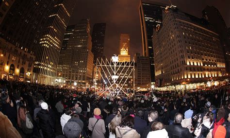 The Festival Of Lights Begins As Jews Celebrate The First Night Of