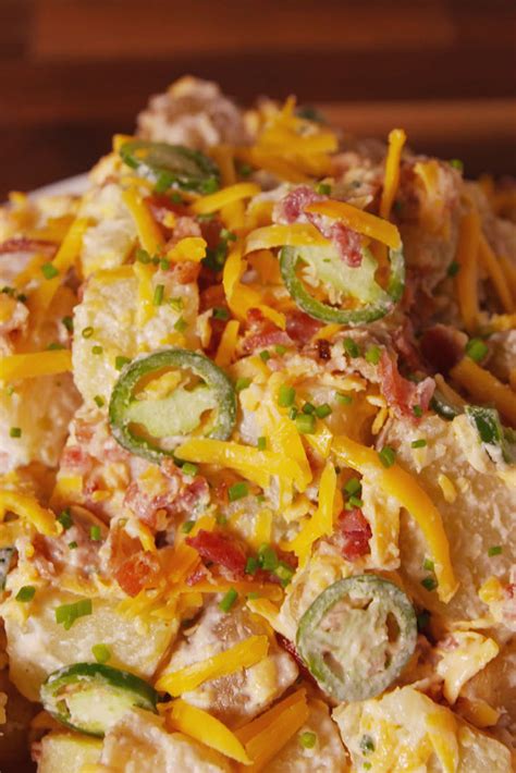 Everyone in the family always requested her potato salad all the time. 100+ Easy Summer Salad Recipes - Healthy Salad Ideas for Summer- Delish.com