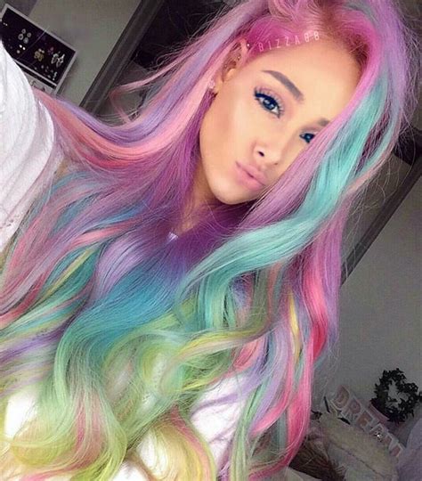 Colorful Hair Love Ari Ariana Grande Favorite Ariana Grande Fotos