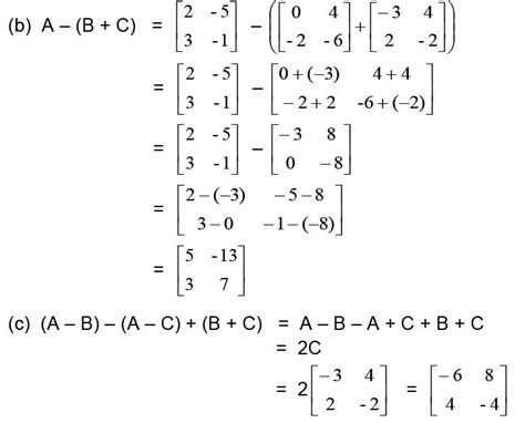 Penjumlahan Dan Pengurangan Matriks Materi Lengkap Matematika