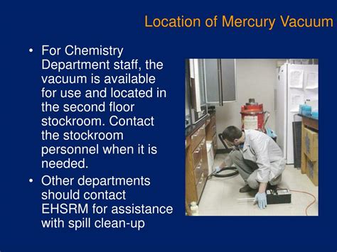 Ppt Mercury Spill Clean Up Procedures Powerpoint Presentation Free