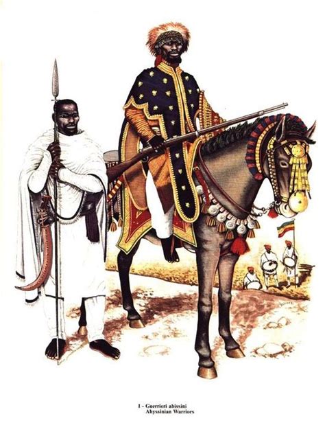Ethiopian Warriors Adwa 1896 Pinterest African African History