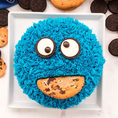Cookie Monster Cake Two Sisters
