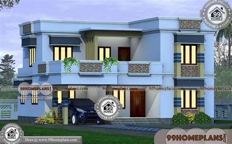 Double Floor House Designs With Beautiful House Designs In Kerala Style