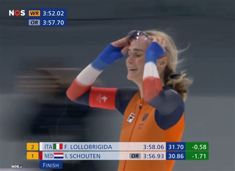 Medemblik Praat Goud Irene Schouten Olympisch Kampioen 3000 Meter