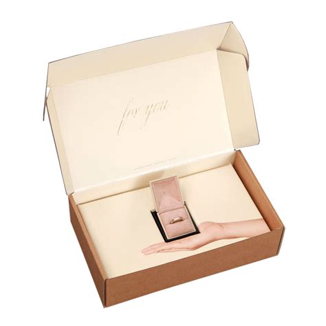 Custom Logo Printed Paper Jewelry Set Box Packaging Jewelry Shipping