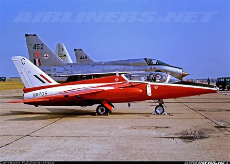 Hawker Siddeley Gnat T1 Uk Air Force Aviation Photo 2118758
