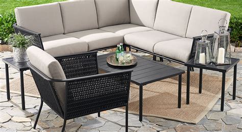 Adding to the appeal of this patio furniture from walmart is the fact that the set is easy to assemble, according to reviewers. Patio Furniture - Walmart.com