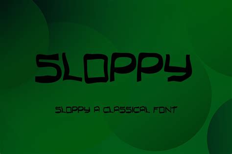 Sloppy Font By Denestudios · Creative Fabrica