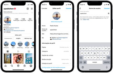 Como Alterar O Nome De Usuário No Instagram Iphone E Web Macmagazine