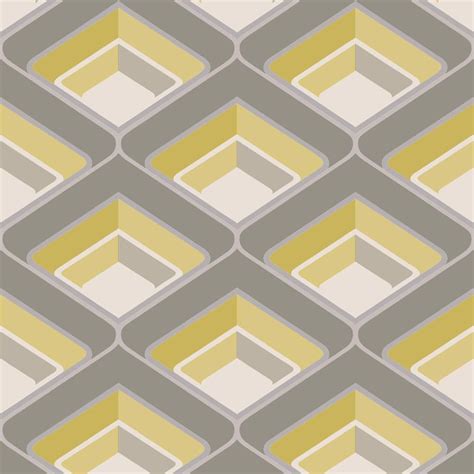 Grandeco Geometric Stripe Pattern Wallpaper Modern Metallic Silver