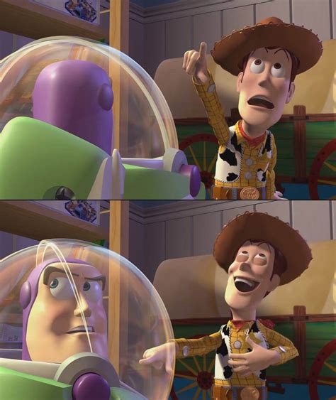 Buzz And Woody Meme Template