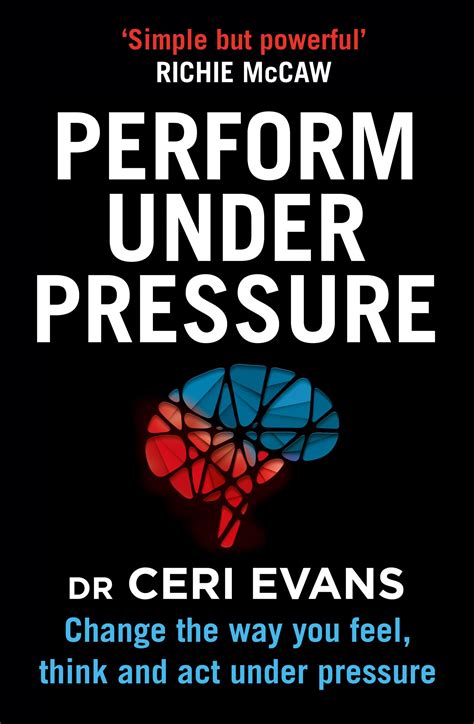 Perform Under Pressure Change The Way You Feel Think And Act Under