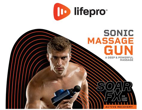 Amazon A For Lifepro Percussion Massage Gun Behance