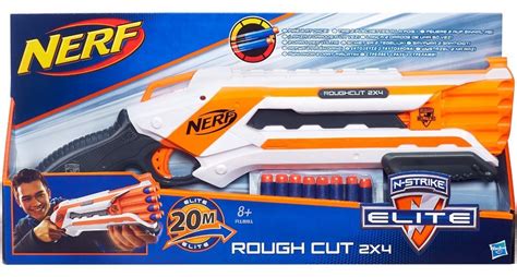 Nerf N Strike Elite Roughcut 2x4 Blaster Shotgun Gun Rough Cut W10