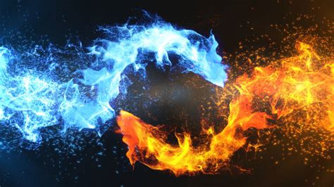 22700 Blue Fire Background Illustrations Royalty Free Vector