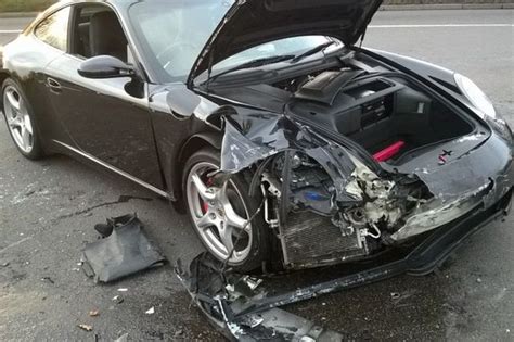 Bmw Careers Off The Road In Porsche 911 Crash Birmingham Live