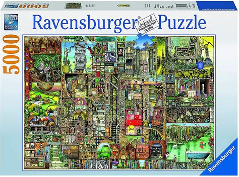 Ravensburger Colin Thompsons Bizarre Town Jigsaw Puzzle 5000 Pieces