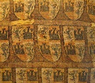 Manto de Fernando de la Cerda (hacia 1255-1275) | Vintage world maps ...