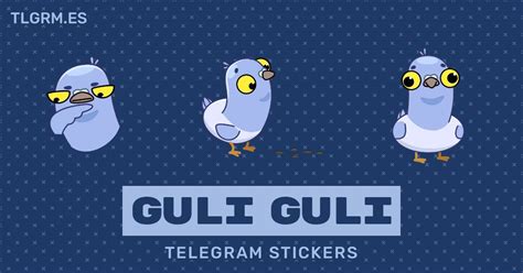 Pack De Stickers Animados Para Telegram Guli Guli
