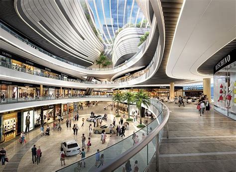 Millennium Village Dp Architects Shopping Mall Interior Shopping