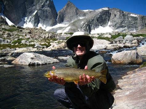 Guided wind river canoe trip and mountain hiking,wilderness tour in the yukon.small groups with professional yukon guides on a clear mountain river. Colorado Fly Fishing Blog: Wind River Range 2010