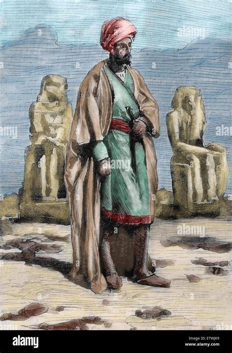 Ibn Battuta 1304 1369 Moroccan Explorer Ibn Battuta In Egypt Stock
