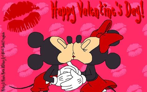 Mickey And Minnie S Valentine Kiss By Tpirman On Deviantart Mickey And Minnie Kissing
