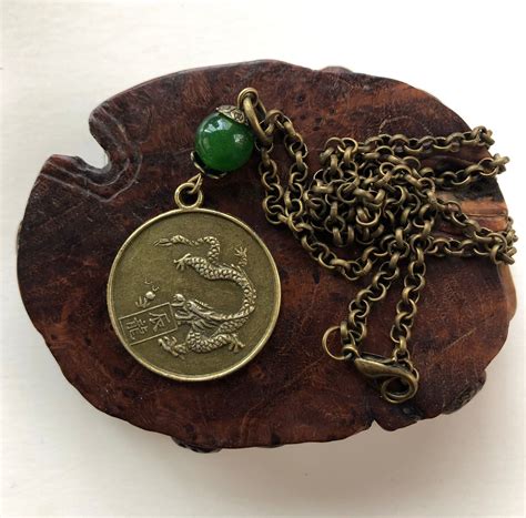 Coin Jewelry Jewellery Year Of The Dragon Jade Dragon Dragon