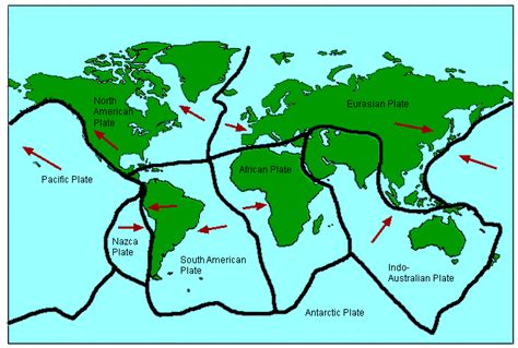 How The Earth Trembles Plate Tectonics Geography