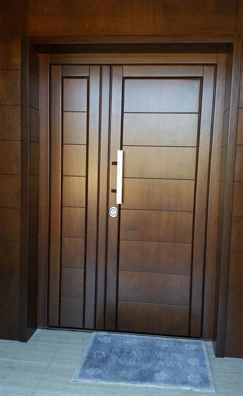 Material yang umumnya dijadikan teralis pintu sangat beragam. Model Pintu Minimalis Asimetris Untuk Pintu Utama | Kusen ...