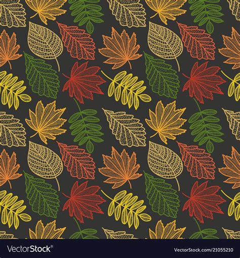 Free Preview Textile Patterns Leaf Pattern Autumn Leaves Fall