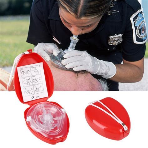 Adult And Child Cpr Pocket Resuscitator Rescue Mask High Speed Tactical