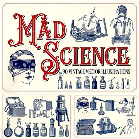 Vintage Science Illustrations Free Download