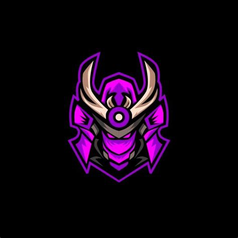 Colección de raul lukas • última actualización: Purple Samurai E Sports Logo Para Juegos Mascota O Twitch ...