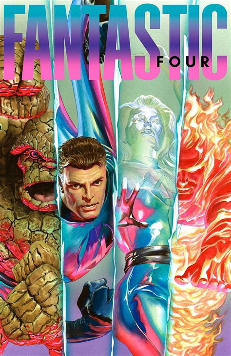 Fantastic Four 1 Alex Ross Variant Cover B Legacy Comics And Cards Trading Card Games