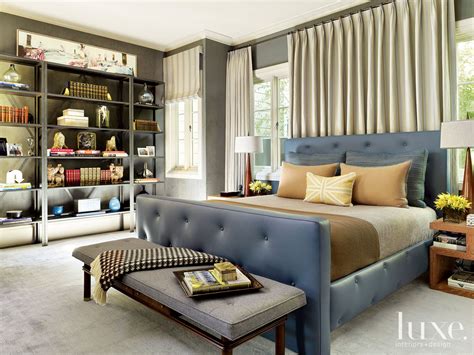 Neutral Transitional Master Bedroom Luxe Interiors Design