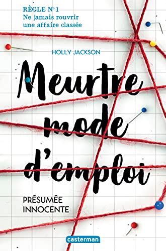 Meurtre Mode Demploi Tome 1 Présumée Innocente French Edition Ebook Jackson Holly