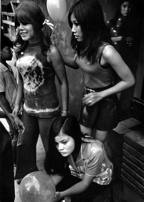 Prostitution During The Vietnam War Vietnamese Bar Girls 1960s 1970s Black And White