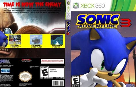 Sonic Adventure 3 Awakening Xbox 360 Box Art Cover By Spookz