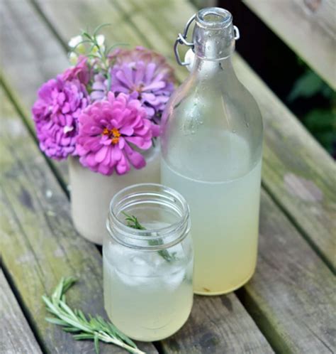 Alcoholic varieties are known as hard lemonade. Drink Recipe: Sparkling Rosemary Limeade | Kitchn