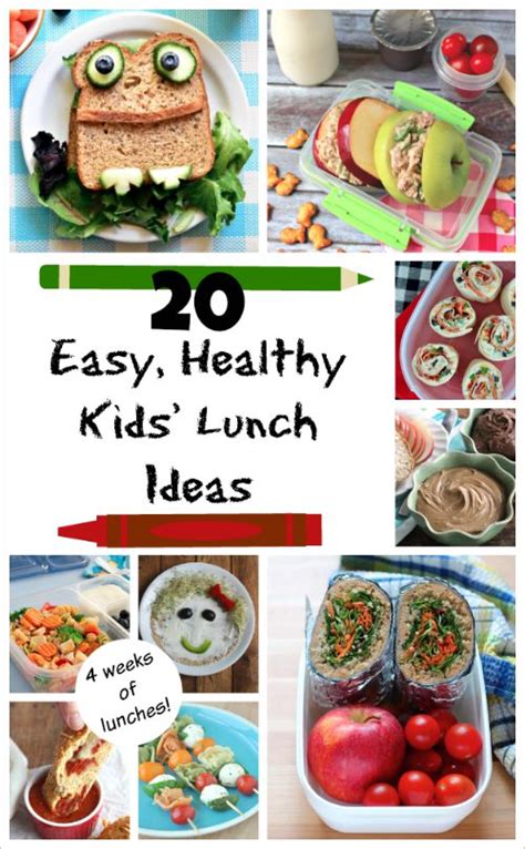 Easy Healthy Kids Lunch Ideas A Whole Month Of Fun Lunch Box Recipes