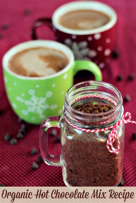 Homemade Hot Chocolate Mix Coconut M