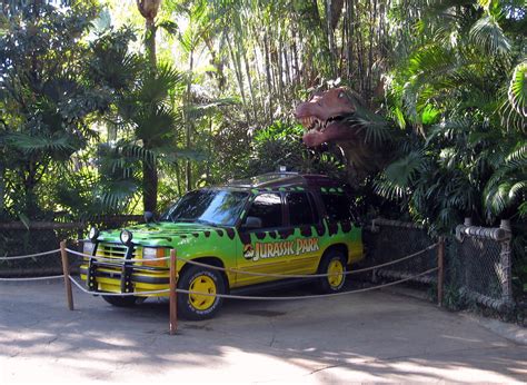 Universal Orlando Islands Of Adventure Jurassic Park Ford
